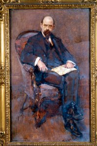 Emile Vandervelde (1866-1938)比利时政治家，社会主义代表 Esquisse d