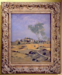 米迪风景，约 1932 年（布面油画） 作者 安德烈·德雷恩