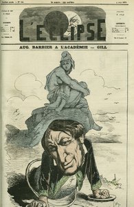 奥古斯特-巴尔比耶（1805-1882），法国诗人，1869年当选为法国科学院院士。盖在吉尔的 "L
