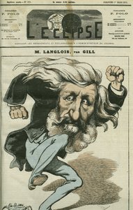 Jean-Charles Langlois 的卡通（Jean Charles Langlois 作者 安德鲁·吉尔