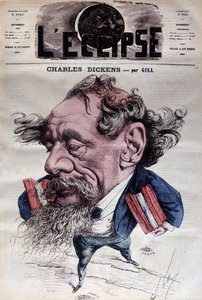 查尔斯-狄更斯--由吉尔在1868年6月14日的 "L