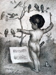 安德烈·吉尔（AndréGill）绘画，1927年 作者 安德鲁·吉尔