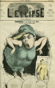 Emma Valendon dit Theresa (1837-1913)，盖特剧院“提洛尔鸭子”中的歌手。 Gill 的“L