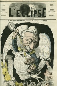 F. de Fontbouillant, director of Epargne. Cover in “” L