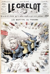 Ferdinand de Lesseps - by Gill, in “The Men of Today””, late 19th century 作者 安德鲁·吉尔