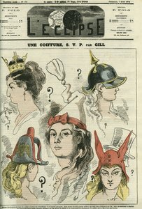 发型，请问，共和国的发型应该是保皇派、普鲁士派、波拿巴派还是根据审查制度的革命派的发型？4月7日吉尔的《日食》杂志封面 作者 安德鲁·吉尔