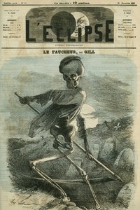 死神，死亡的代表。 Gill 的“L