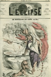 当天的肉汤，“of-meat”的插图，肉提取物。 Gill 的“L