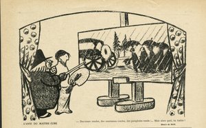安德烈-赫勒（1875-1945）在《微笑》杂志上的插图，第 12 期，20/03/13 - 立方体大师的观点 - 艺术, 前卫, 立体主义