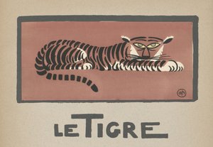 Le Tigre》老虎儿童插画