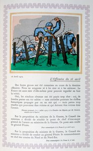 埃纳第二战役，1917年4月16日，1919年