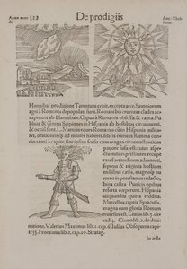 康拉德·吕科斯内斯（Conrad Lykosthenes）的“天才”（Prodigies of Nature）页面 作者 安德里亚·夏维亚（Andrea Schiavone）