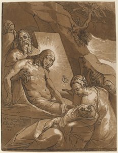 埋葬》（The Entombment 作者 拉斐尔·莫塔之后的安德里亚·安德里亚尼