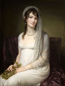 弗朗西斯卡-范尼-莱奇1773-1806年的肖像，约1803年。