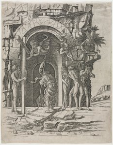 1460年代后期，进入林博。 作者 安德里亚·曼特尼亚（Andrea Mantegna）