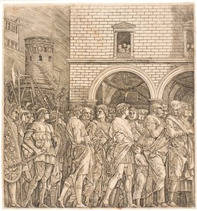 罗马元老院在胜利之后 作者 Andrea Mantegna