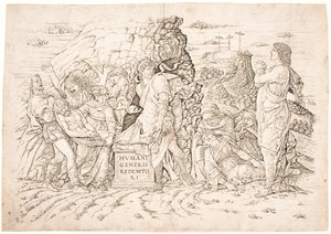 葬礼 作者 安德里亚·曼特尼亚（Andrea Mantegna）