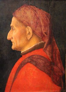 一个男人的侧面》（曼特纳） 作者 安德里亚·曼特尼亚（Andrea Mantegna）