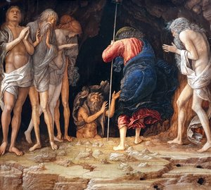 基督坠入地狱 作者 安德里亚·曼特尼亚（Andrea Mantegna）