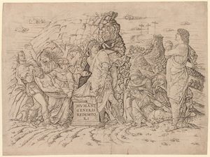 墓穴 作者 安德里亚·曼特尼亚（Andrea Mantegna）