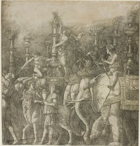 凯撒的胜利 作者 安德里亚·曼特尼亚（Andrea Mantegna）