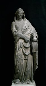 蒂布尔的女巫，从钟楼。 大理石雕塑 作者 安德里亚·皮萨诺（Andrea Pisano）