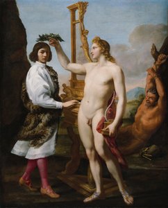 马尔坎通尼奥·帕斯夸里尼（Marcantonio Pasqualini）1614-1691年，阿波罗（Apollo）加冕，1641年。
