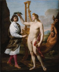 Marcantonio Pasqualini由阿波罗加冕