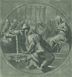基督迷惑了医生，1750-70。 作者 安德里亚·斯卡恰蒂（Andrea Scacciati）