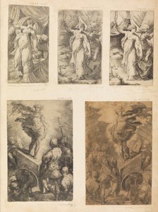 朱迪思，复活，约1540-43年。 作者 安德里亚·夏维亚（Andrea Schiavone）