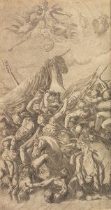 海伦的绑架》，1547年。 作者 安德里亚·夏维亚（Andrea Schiavone）