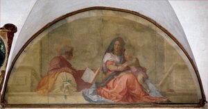 麦当娜·德尔·萨科（Madonna del Sacco）（壁画 作者 安德里亚·德尔·萨托（Andrea del Sarto）