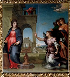 报喜（绘画 作者 安德里亚·德尔·萨托（Andrea del Sarto）