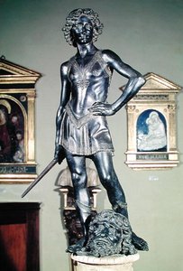 大卫，约1470年（青铜）（另见93596）。 作者 安德里亚·德尔·弗罗基基奥