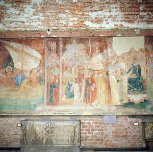 St Ranieri在圣地，14世纪中叶
