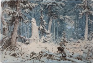 雪域森林，1835年