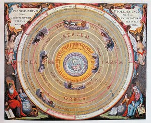 世界地图，基于托勒密理论的地球研究 作者 安德鲁·塞拉瑞斯