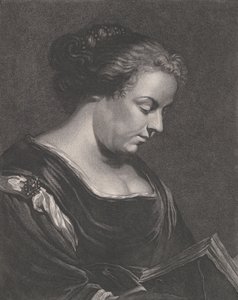 伊莎贝拉-布兰特的肖像，鲁本斯的第一任妻子，1799-1810。 作者 安德烈亚斯·路德维希·比塞尔