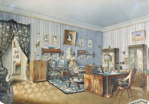 内部，1860年。   作者 安德烈·阿列克谢耶维奇·雷德科夫斯基