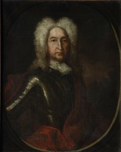 伊万-阿列克谢耶维奇-戈里岑王子的肖像，1658-1729年，1728年 作者 Andrei Matveyevich Matveyev