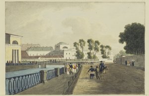 丰坦卡河上的Apraksin宅邸，1821-1822年