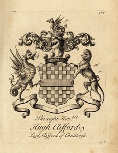 查德利的克利福德勋爵、第二代查德利的克利福德男爵 (1663–1730) 勋章