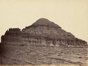 图版 26.教堂山丘，1869 年（照片） 作者 安德鲁·约瑟夫·拉塞尔
