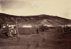 图版 29.熊河市，靠近煤田，1869 年（照片） 作者 安德鲁·约瑟夫·拉塞尔