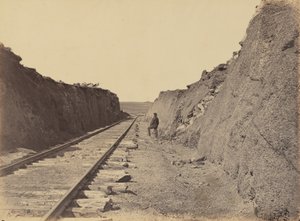 图版 4.马洛伊切口，1869 年（照片） 作者 安德鲁·约瑟夫·拉塞尔