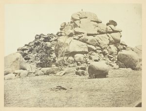 骷髅岩，（花岗岩）谢尔曼站，拉勒米山脉 作者 安德鲁·约瑟夫·拉塞尔