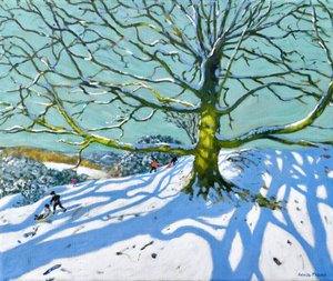 《母树》，Idridgehay，贝尔珀，2022（布面油画） 作者 安德鲁·马卡拉（Andrew Macara）