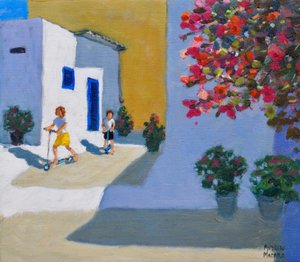 Scooter Kids，Symi，Greece Islands，2018， 作者 安德鲁·马卡拉（Andrew Macara）