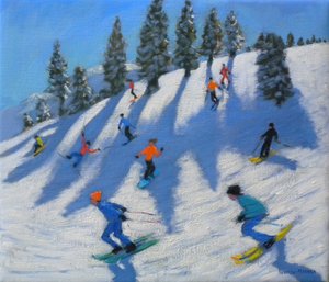 滑雪者，Lofer，2010 作者 安德鲁·马卡拉（Andrew Macara）