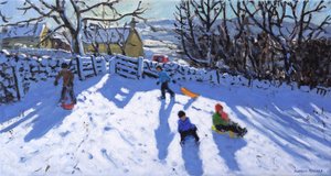 Sledging,Hartington,Buxton,2020 作者 安德鲁·马卡拉（Andrew Macara）